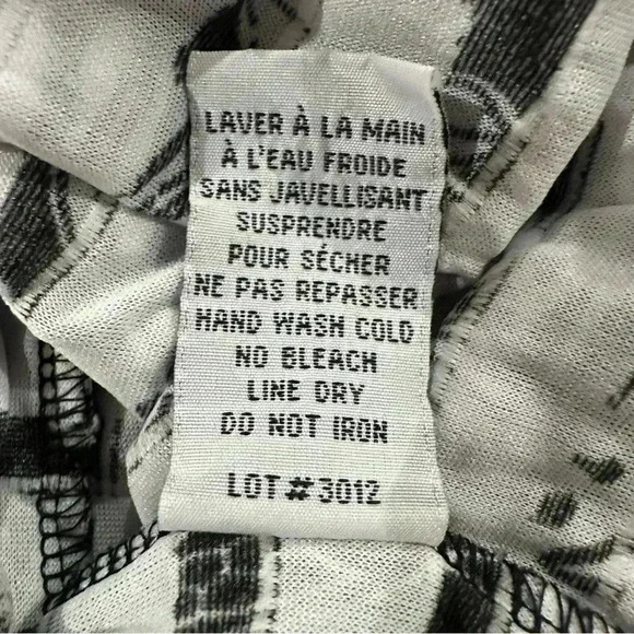 R&M Richards Ruffled Fabric Blazer Black & White Floral Size 14W - Picture 12 of 16